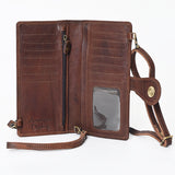 LC-ADBGM113 Wallet Genuine Western Leather Women Bag Ella