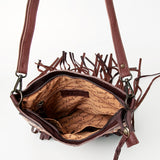 LC-ADBGZ263 Crossbody Hand Tooled Genuine Western Leather Women Bag