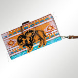 LC-ADBGM113 Wallet Genuine Western Leather Women Bag Belle
