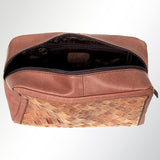 LC-ADBGI130 Toiletry Genuine Western Leather Women Bag