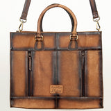 LC-ADBGI135 Tote Hair On Genuine Western Leather Women Bag