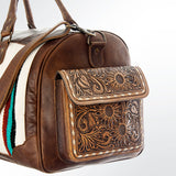 LC-ADBG605 Duffel Genuine Western Leather Women Bag