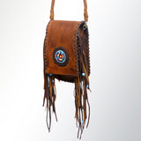 LC-ADBGM124 Messenger Genuine Western Leather Women Bag
