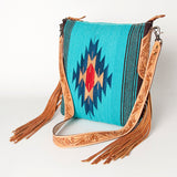 LC-ADBG905C Messenger Genuine Western Leather Women Bag Belle