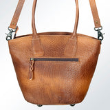LC-ADBG621B Tote Genuine Western Leather Women Bag