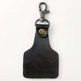 LC-ADKR165 Hand Tooled Genuine Leather Keyring