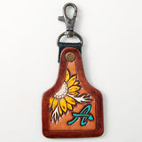 LC-ADKR214 Hand Tooled Genuine Leather Keyring