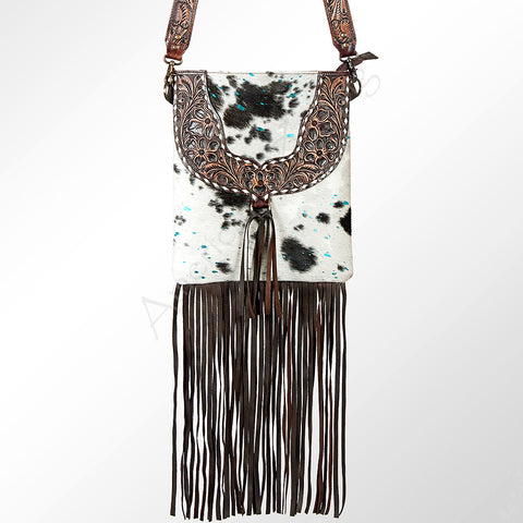 LC-ADBGZ125A Chaps Hair on Genuine Western Leather Women Bag