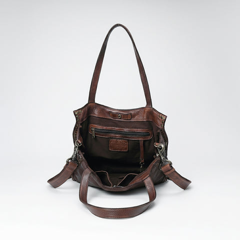 Signature Rivet-Trim Tote Bag