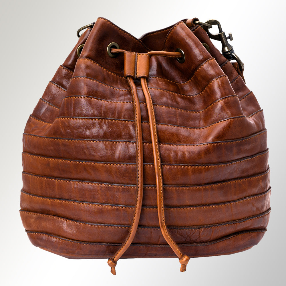 SWC138 Bucket Genuine Leather women bag western Bag