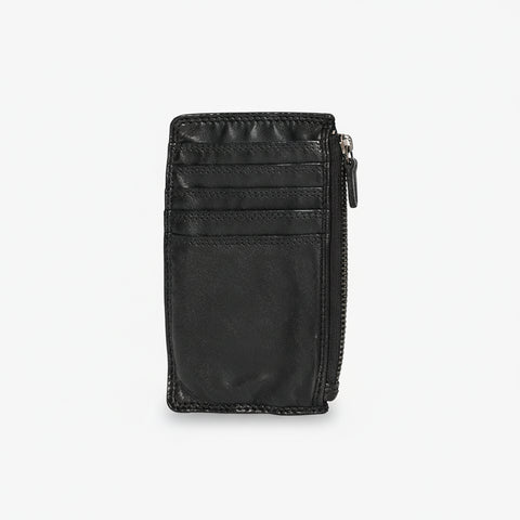 Functional Leather Zipper Card Holder