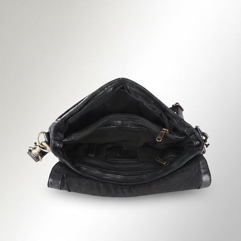 Sleek Structured Crossbody Bag