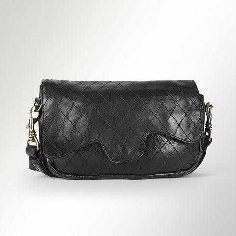 Sleek Structured Crossbody Bag