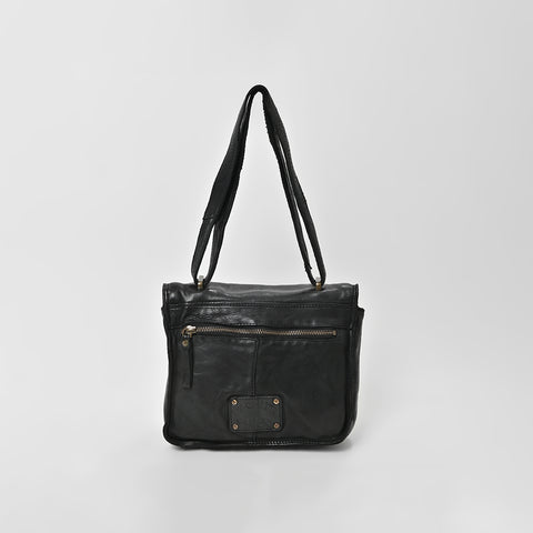 Compact Buckle Shoulder Bag