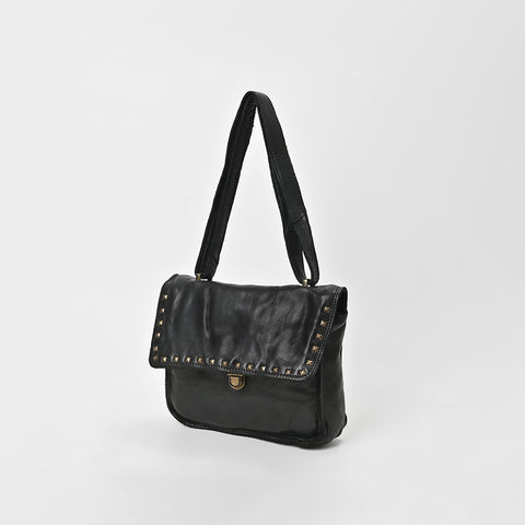 Compact Buckle Shoulder Bag