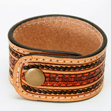 LC-ADBRF151 Hand tooled Genuine Leather Bracelet women