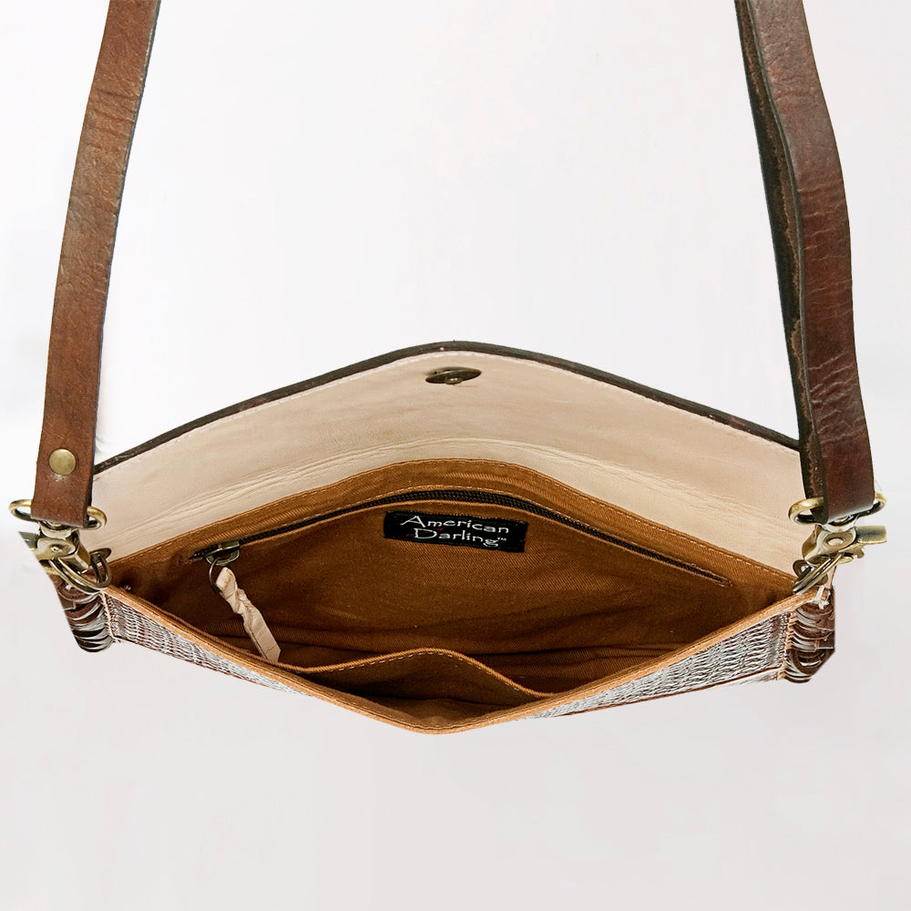 LC-ADBGA178 Envelope Genuine Western Leather Women Bag