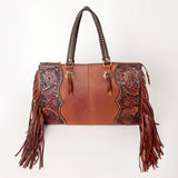 LC-ADBGI189 Tote Hand Tooled Genuine Western Leather Women Bag