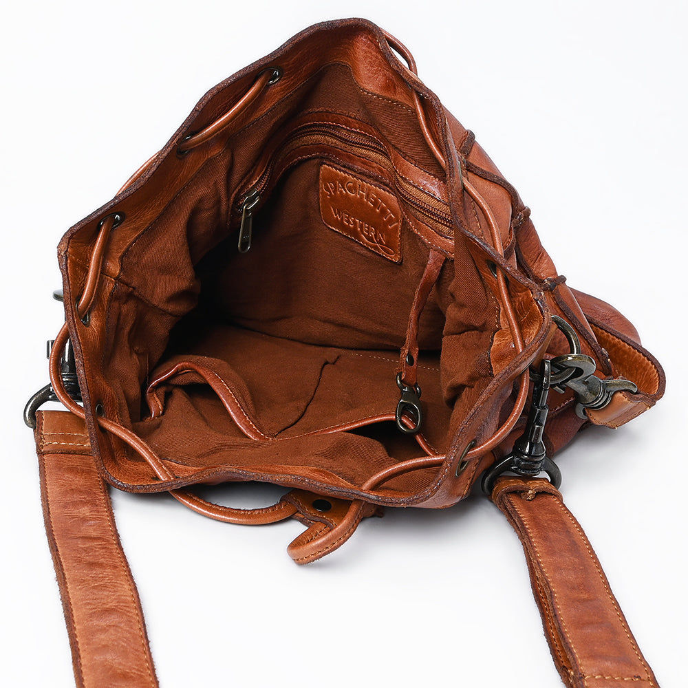 SWC177CG Bucket Genuine Leather women bag western Bag