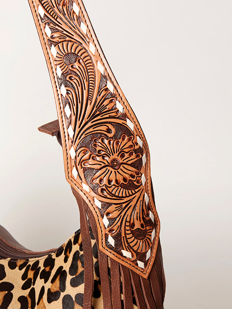 LC-ADBGI112K Hobo Genuine Western Leather Women Bag Cady