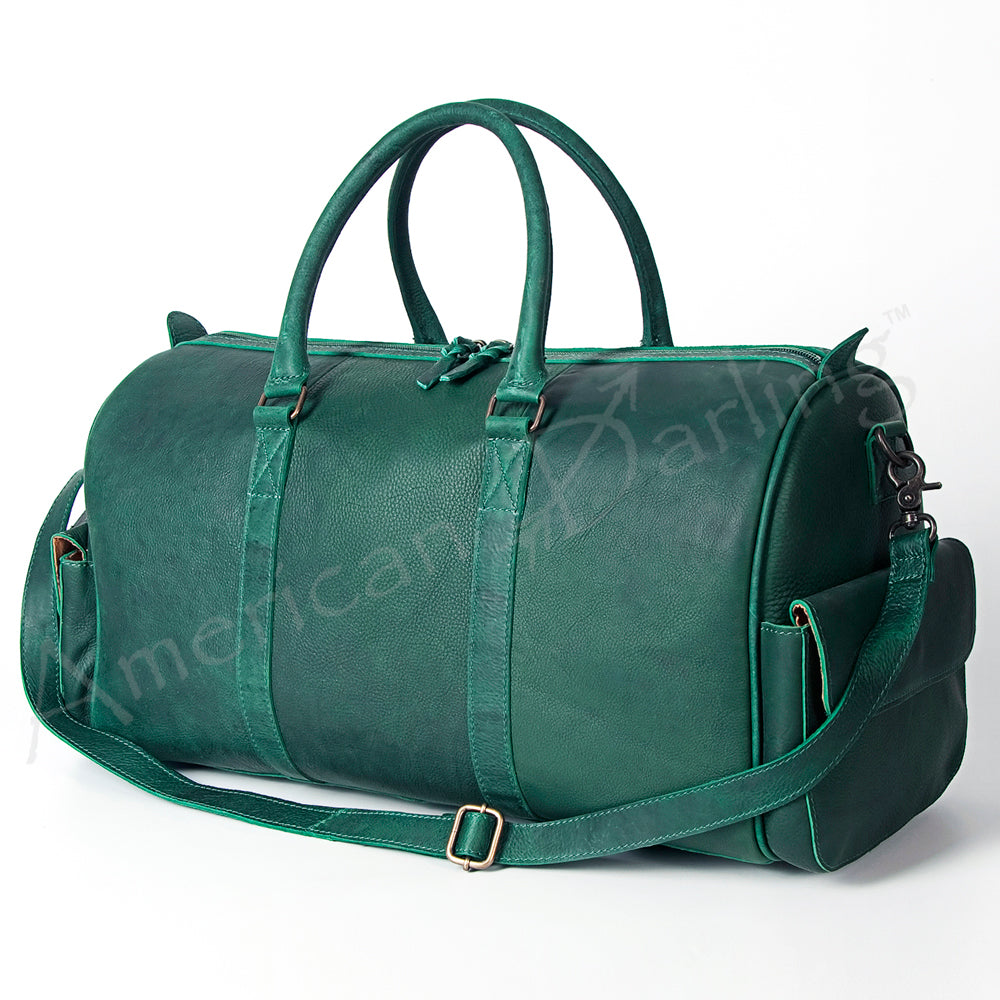 LC-ADBGZ399C Duffel Genuine Western Leather Women Bag