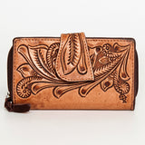 LC-ADBGZ469 Wallet Genuine Western Leather Women Bag