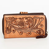 LC-ADBGZ469 Wallet Genuine Western Leather Women Bag