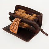 LC-ADBGZ469 Wallet Genuine Western Leather Women Bag
