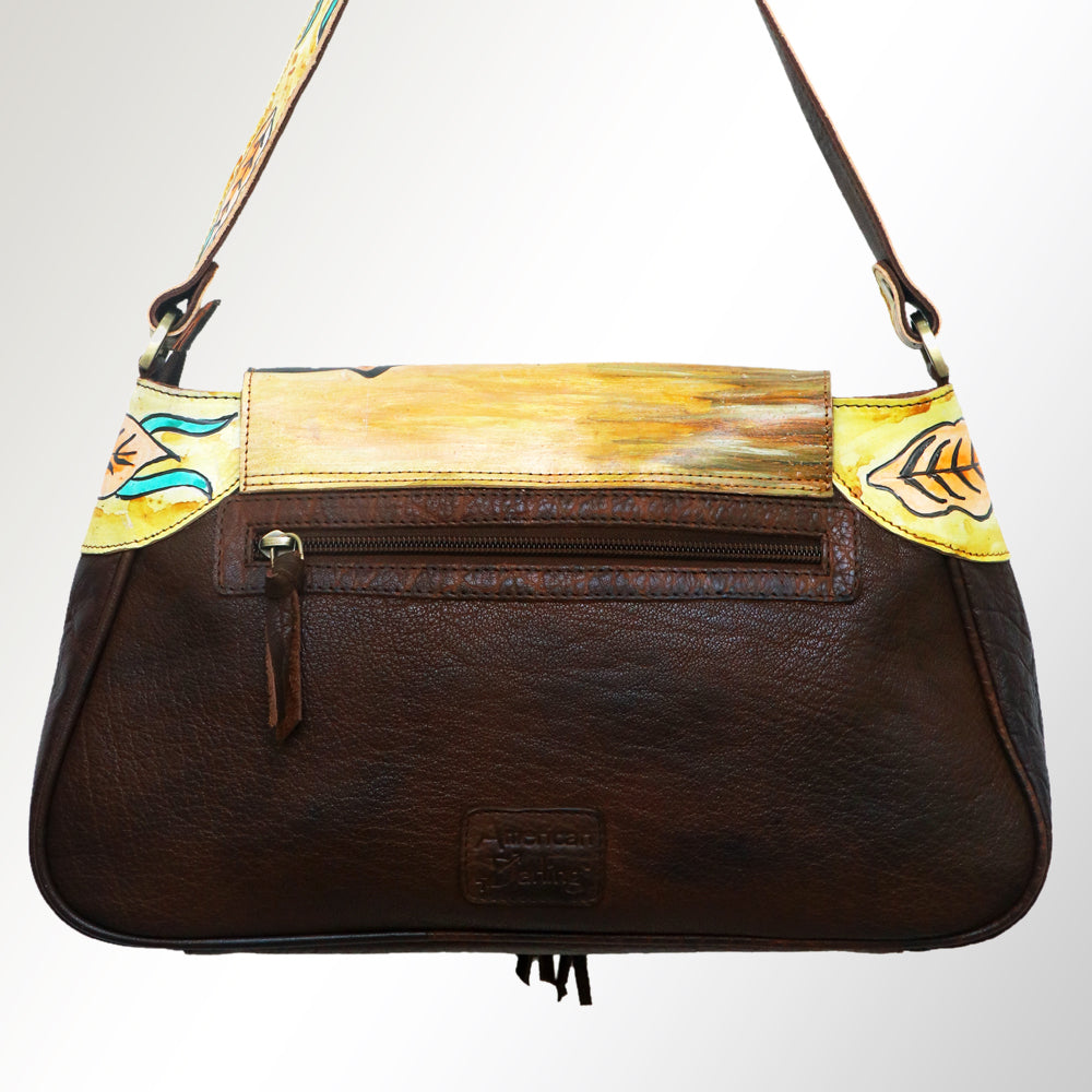 LC-ADBGM192R2 Crossbody Genuine Western Leather Women Bag