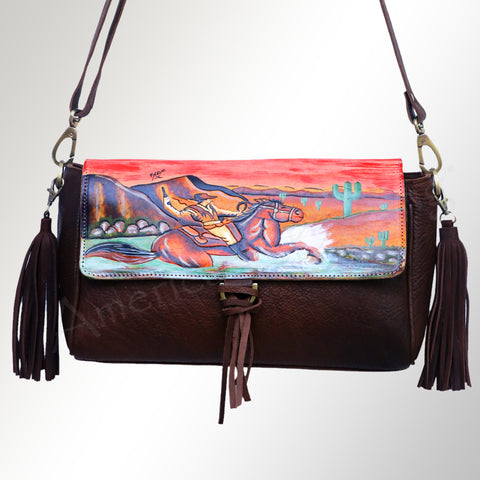 ADBGM193 Crossbody Genuine Western Leather Women Bag