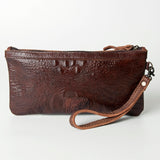 LC-ADBG768 Wristlet Genuine Western Leather Women Bag