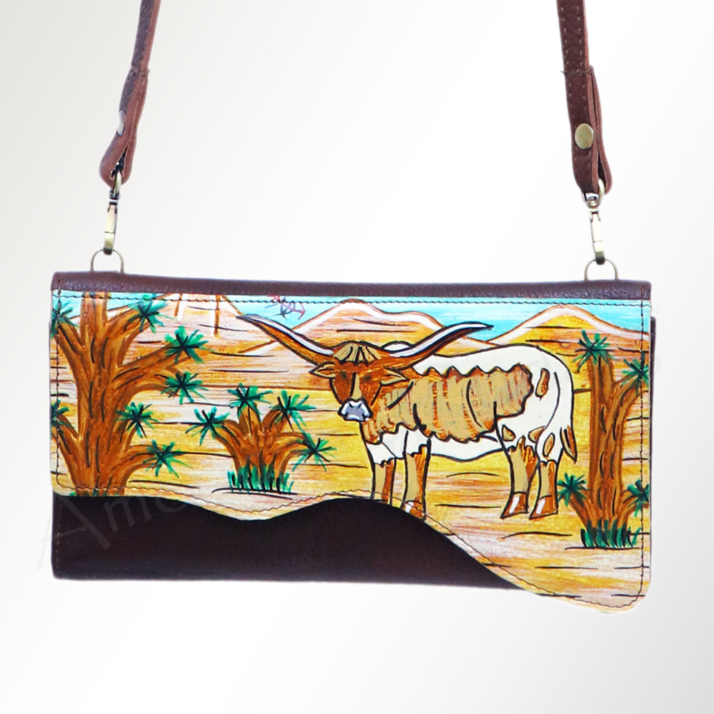 LC-ADBGM179R18 Crossbody Genuine Western Leather Women Bag