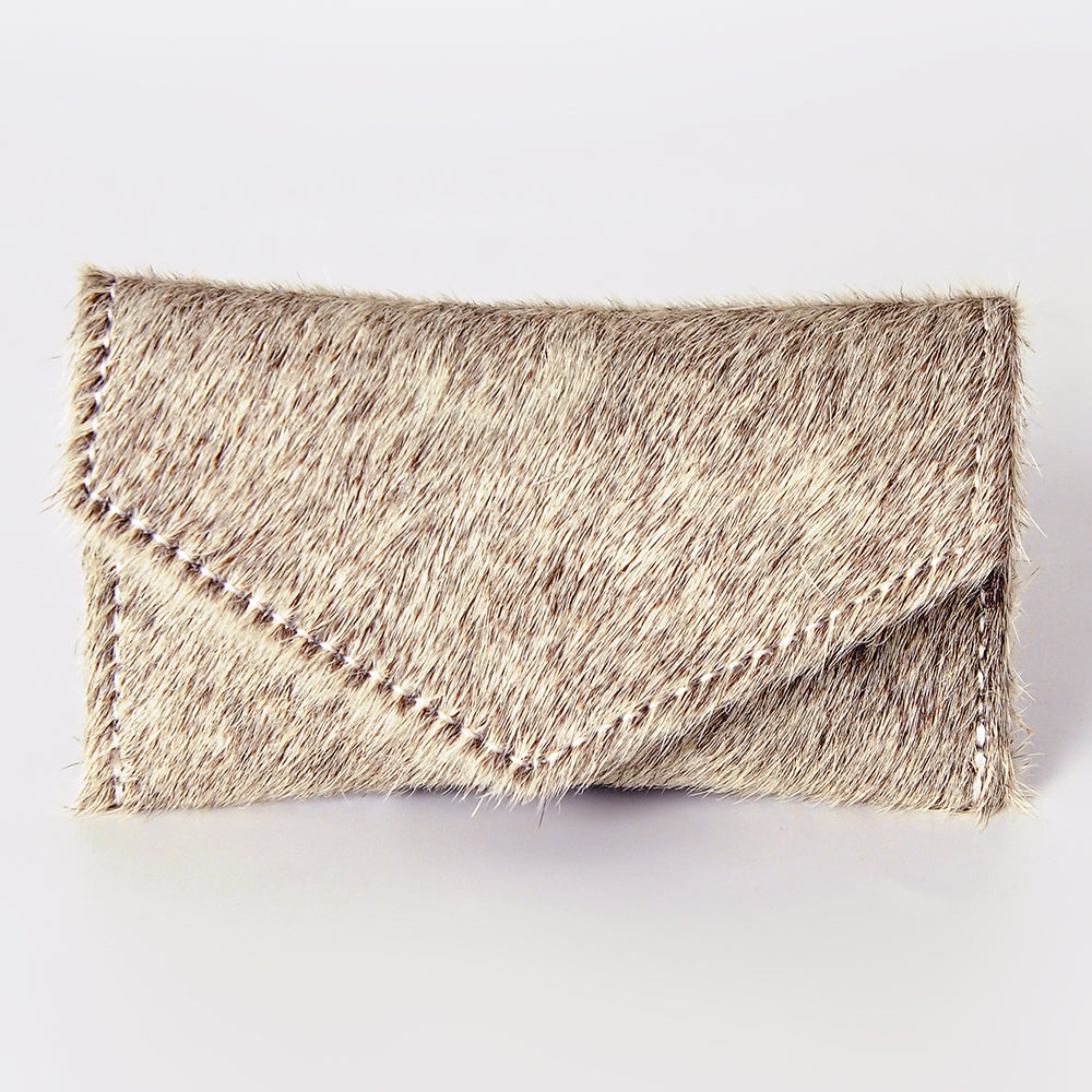 ADBG445 Coin Purse Hair On Genuine Western Leather Women Bag