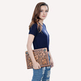 ADBG1266 Portfolio Bag Genuine Western Leather Women Bag