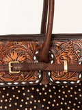 LC-ADBGI151 Tote Genuine Western Leather Women Bag Jane