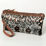 LC-ADBG344W Wristlet Genuine Western Leather Women Bag Belle