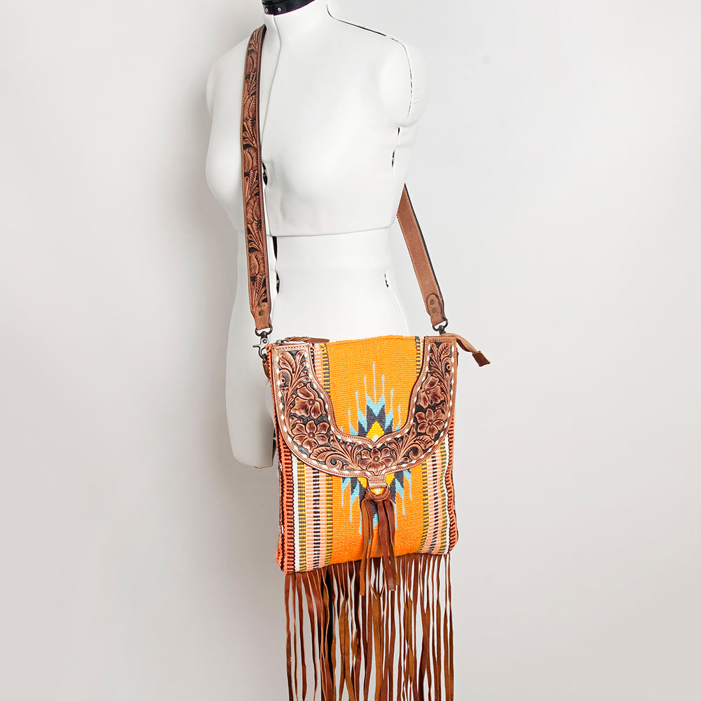 LC-ADBGZ125F Chaps Genuine Western Leather Women Bag