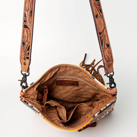 LC-ADBGZ125F Chaps Genuine Western Leather Women Bag