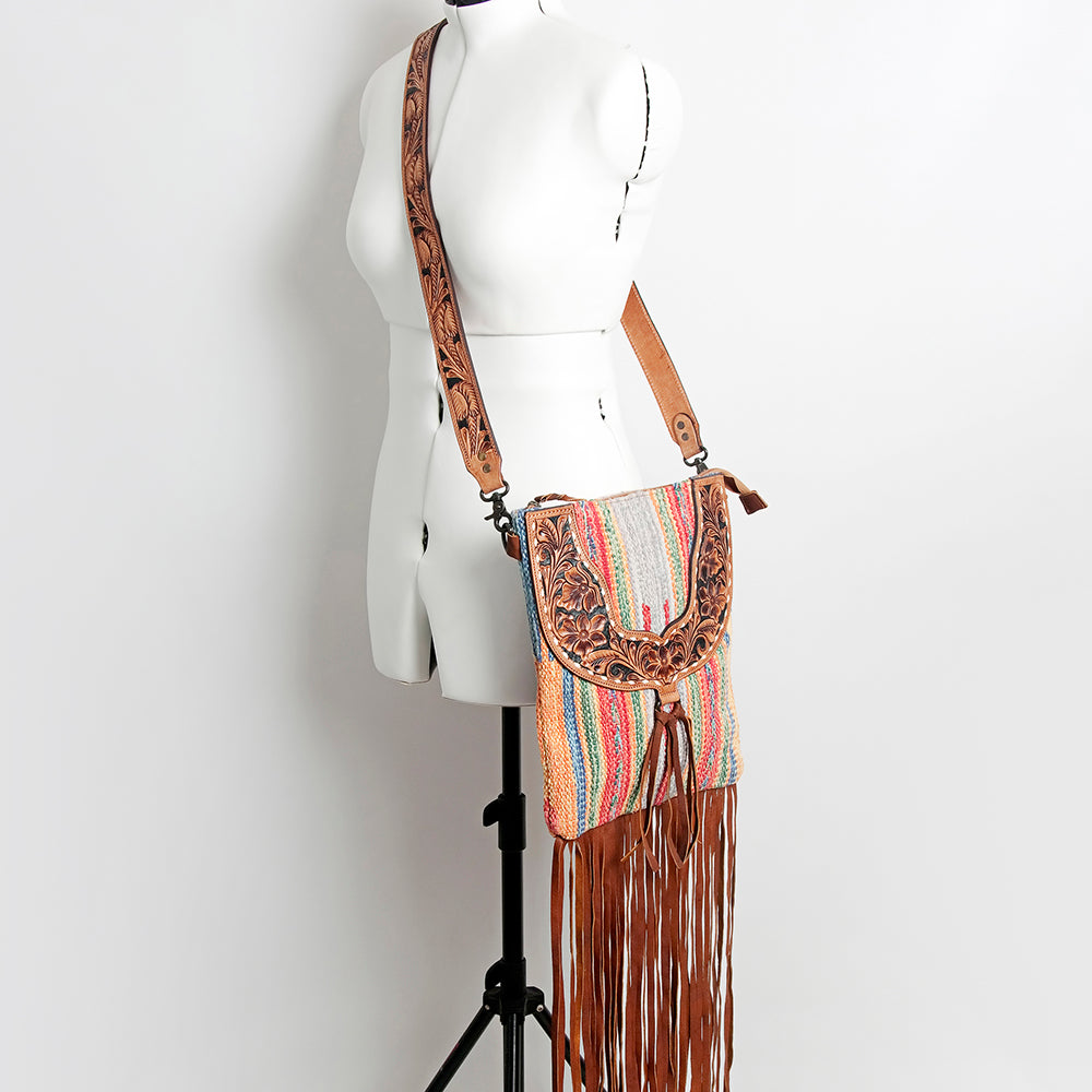 LC-ADBGZ125G Chaps Genuine Western Leather Women Bag