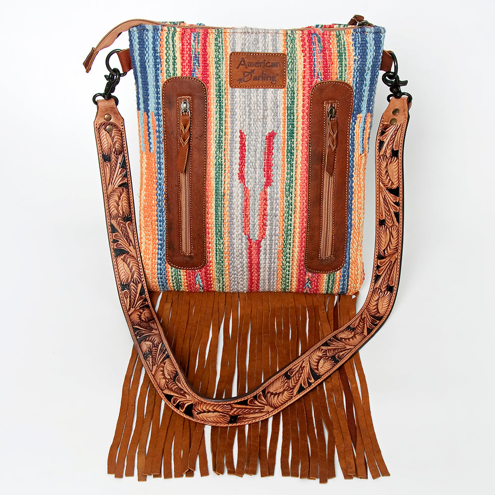 LC-ADBGZ125G Chaps Genuine Western Leather Women Bag