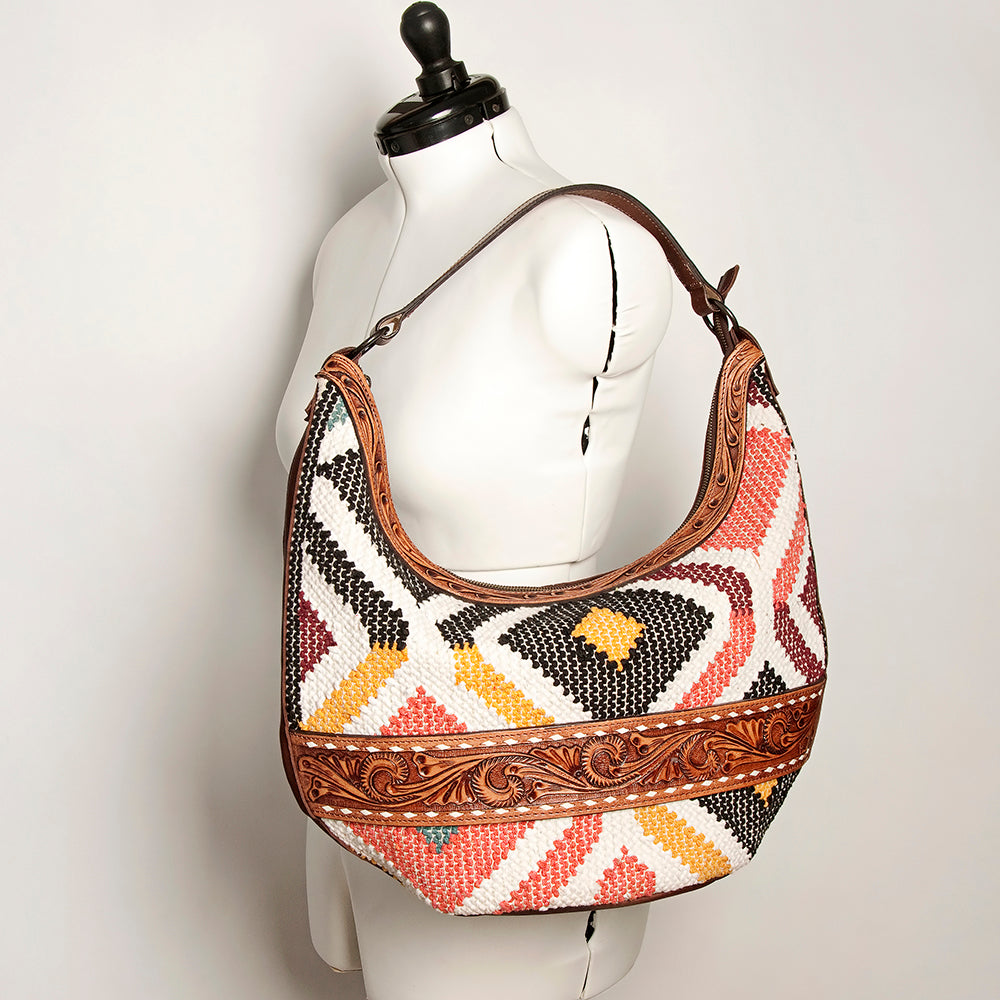 LC-ADBGZ310G Hobo Genuine Western Leather Women Bag