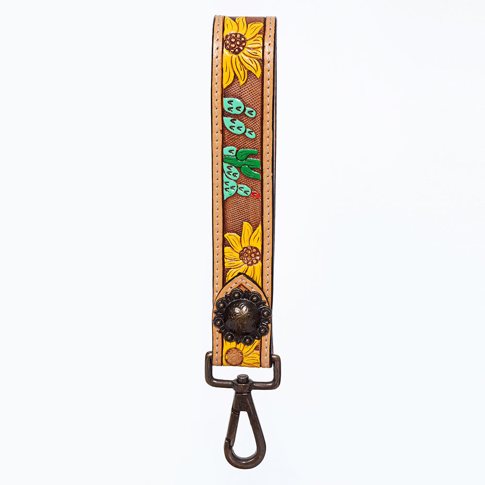 ADWSF101 Genuine Leather Handle Strap For Wristlet Bags