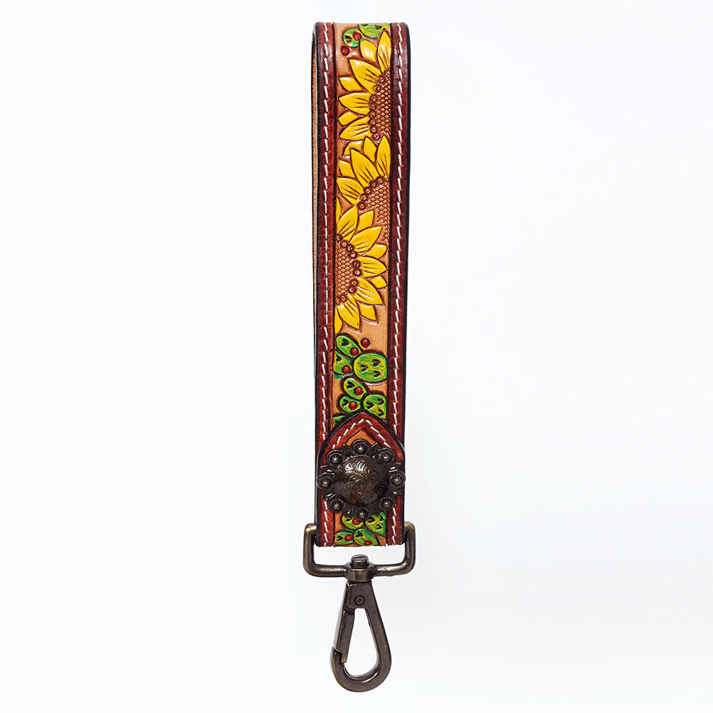 ADWSF106 Genuine Leather Handle Strap For Wristlet Bags