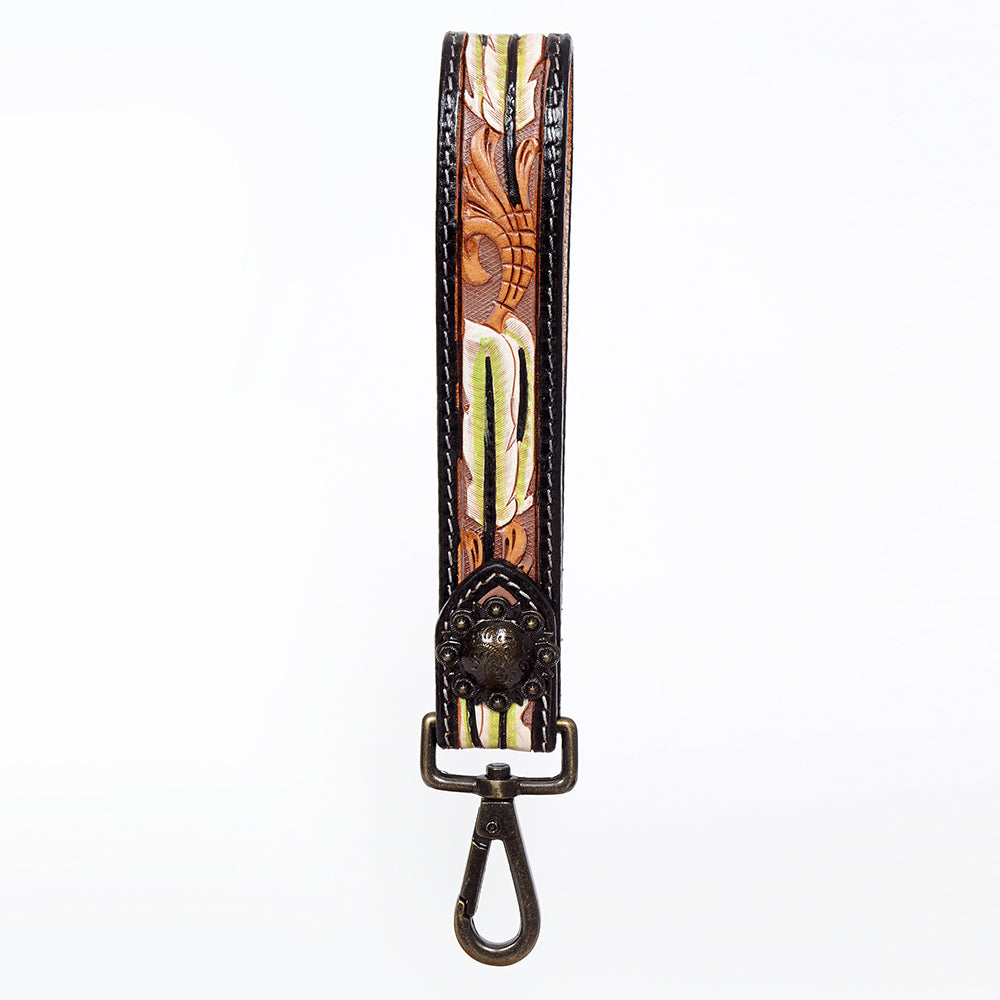 LC-ADWSF116 Genuine Leather Handle Strap For Wristlet Bags