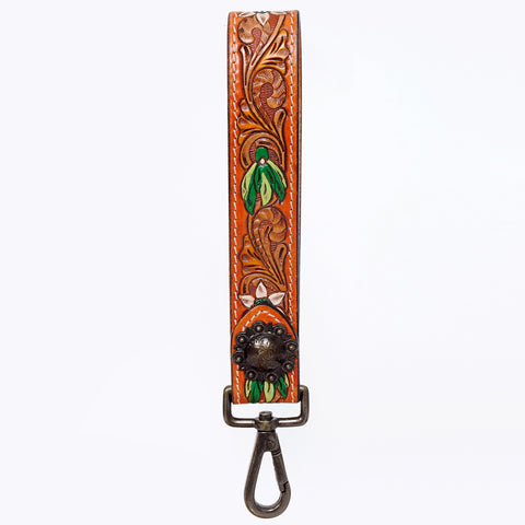 LC-ADWSF120 Genuine Leather Handle Strap For Wristlet Bags