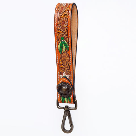 LC-ADWSF120 Genuine Leather Handle Strap For Wristlet Bags