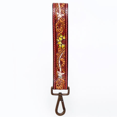 LC-ADWSF122 Genuine Leather Handle Strap For Wristlet Bags