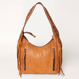 LC-ADBGA220 Hobo Hand Tooled Genuine Western Leather Women Bag