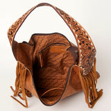 LC-ADBGA220 Hobo Hand Tooled Genuine Western Leather Women Bag
