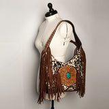 LC-ADBGA221 Tote Hair-On Genuine Western Leather Women Bag